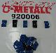 O-Metall cavalier Typ A, RAL 5010 avec joint / Paquet: 920006