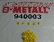 O-Metall PVC afdekkap typ A, RAL 1018, 4.8+5.5 / pakket: 940003