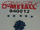 O-Metall PVC afdekkap typ A, RAL 5009, 4.8+5.5 / pakket: 940012