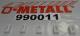 O-Metall pontet pour translucides onde 18/76 / Paquet: 990011