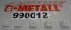 O-Metall pontet pour translucides 25 mm / Paquet: 990012